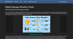 Desktop Screenshot of ds-weather.com