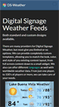 Mobile Screenshot of ds-weather.com